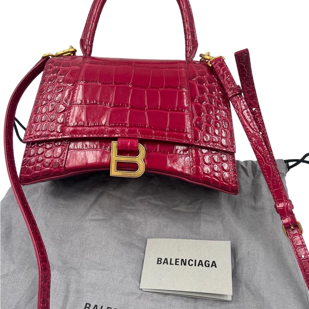Balenciaga Hourglass raspberry small💓